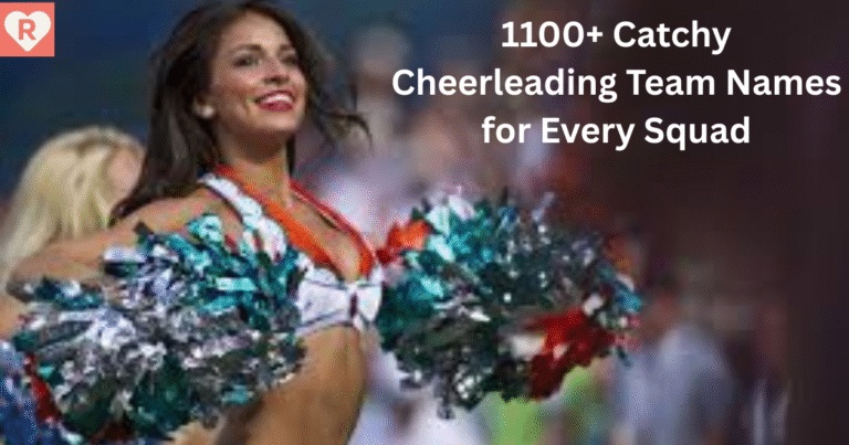 1100+ Catchy Cheerleading Team Names for Every Squad 2025