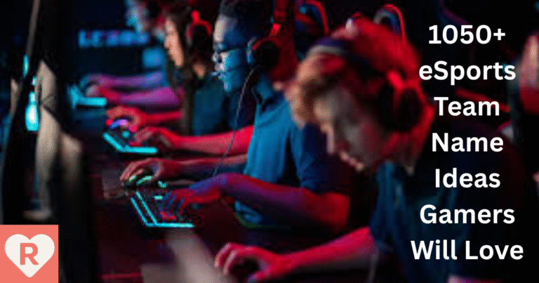 1050+ eSports Team Name Ideas Gamers Will Love 2025