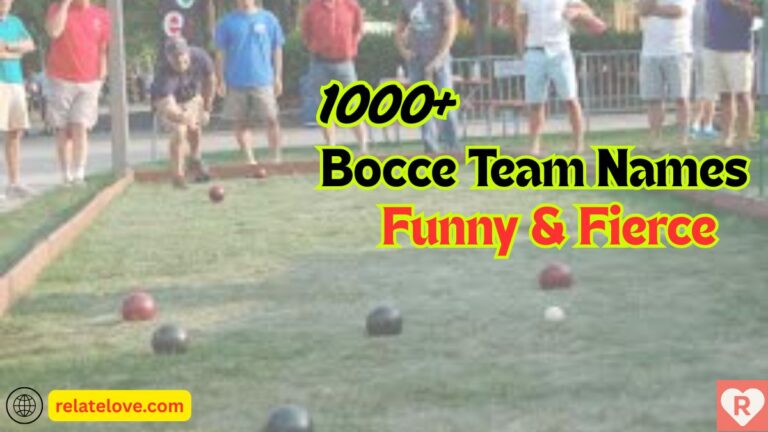 1000+ Funny & Fierce Bocce Team Names Ideas