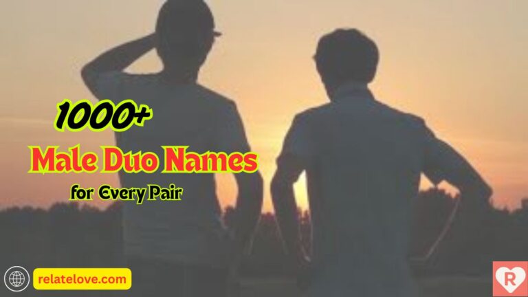 1000+ Trending Male Duo Names for Every Pair