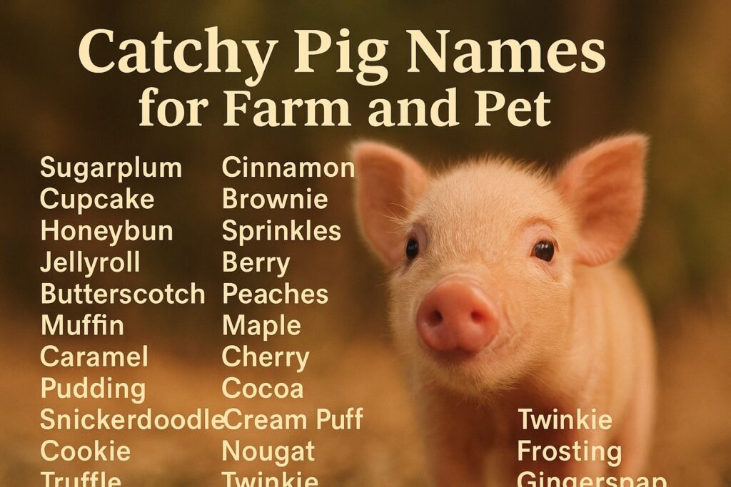 1000+ Catchy Pig Names for Farm and Pet Lovers