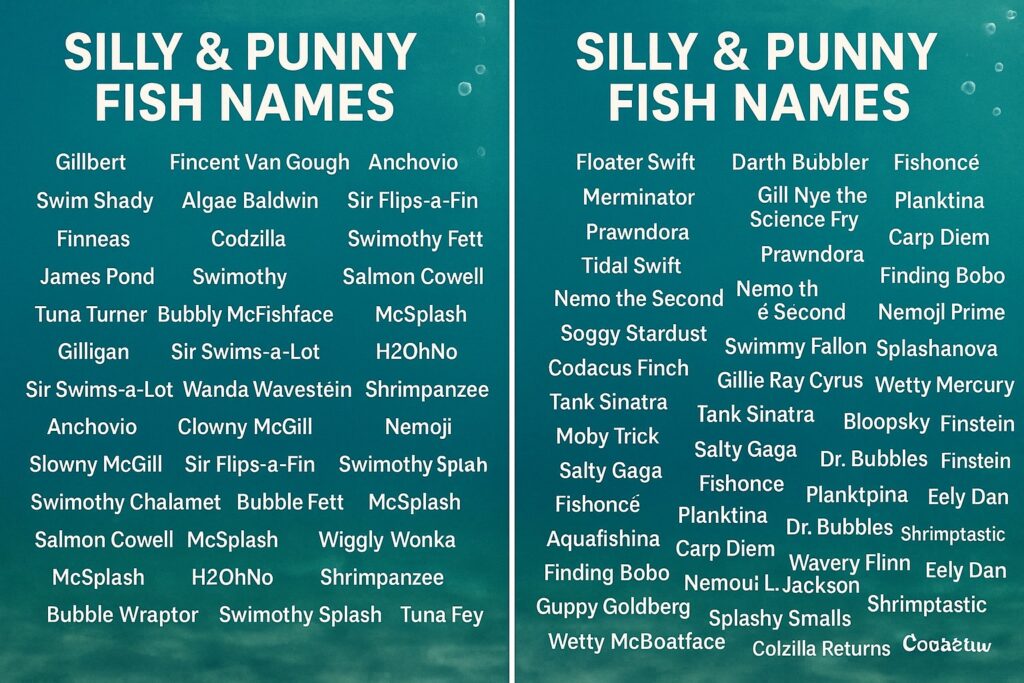 1200+ Creative Fish Names for Betta, Goldfish & More