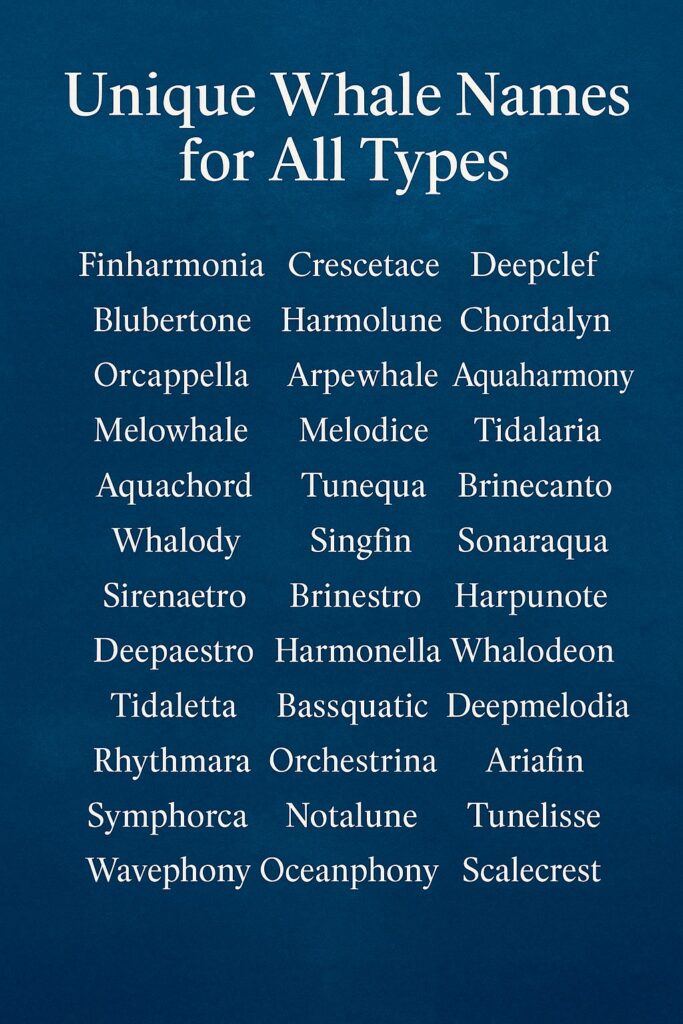 1200+ Explore Unique Whale Names for All Types