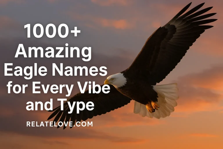 1000+ Amazing Eagle Names for Every Vibe and Type