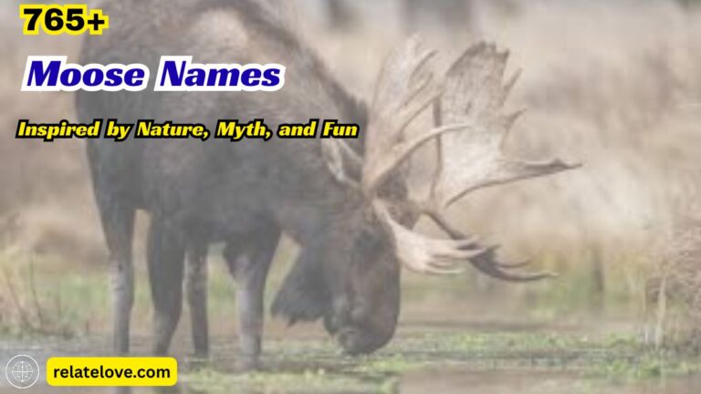 765+ Moose Names Inspired by Nature, Myth, and Fun