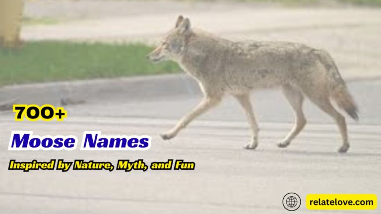 700+ Coyote Names for Wild, Unique & Strong Vibes
