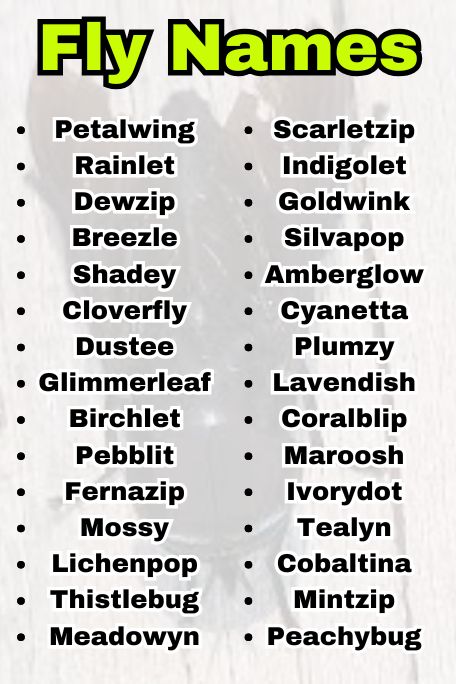 Fly Names