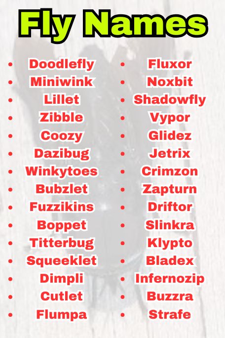 Fly Names