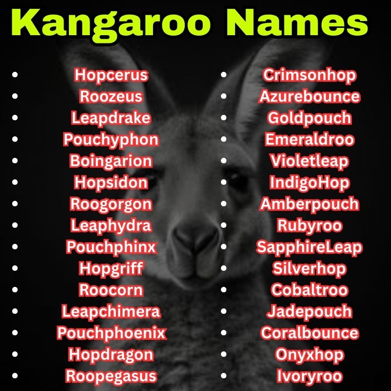 Mythical Kangaroo Names